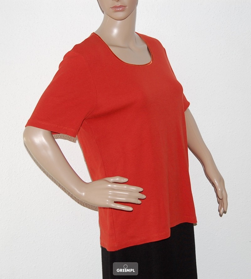*NEUWERTIG* ~ Gina Laura Damen-T-Shirt, Rot, Gr. L